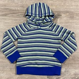 Tucker & Tate Toddler Boy Hooded Sweatshirt Size 2 Blue Green White Nordstrom